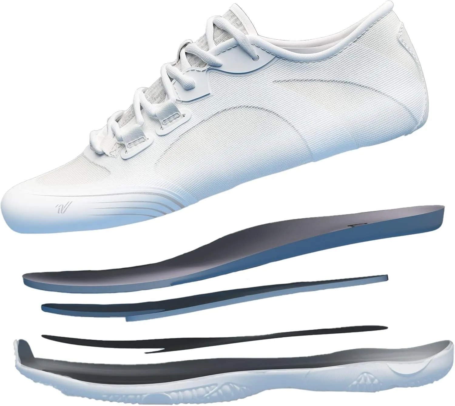 Varsity Spirit Phantom Cheer Shoes for Women - Ultra Lightweight Superior Grip