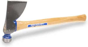 Vaughan RB 28-Ounce Rig Builders Hatchet, Hickory Handle for heavy construction, 17-Inch Long.