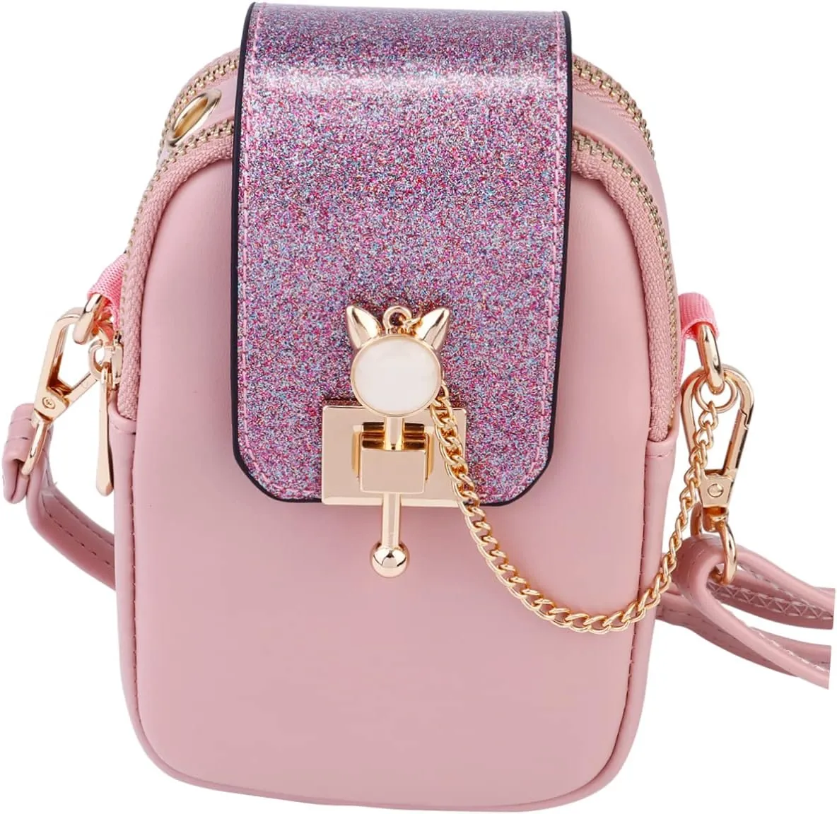 Vertical Style Bag for Cell Phone Small Crossbody Bag Storage Lightweight Pouch