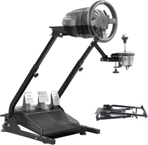 VEVOR G920 Racing Steering Wheel Stand Shifter Mount fit for Logitech G25 G27 G29 G920 G923 Thrustmaster T330TS Mainstream Brands Gaming Wheel Stand Wheel Pedals NOT Included Racing Wheel Stand