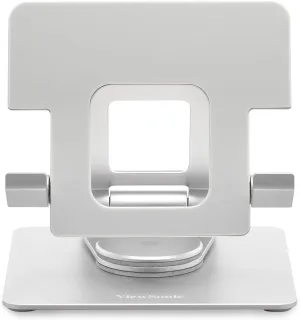 ViewSonic LCD-STND-001 Portable Monitor Stand with 360 Swivel, Tilt, and Height Adjustment for Monitors up to 17 Inches