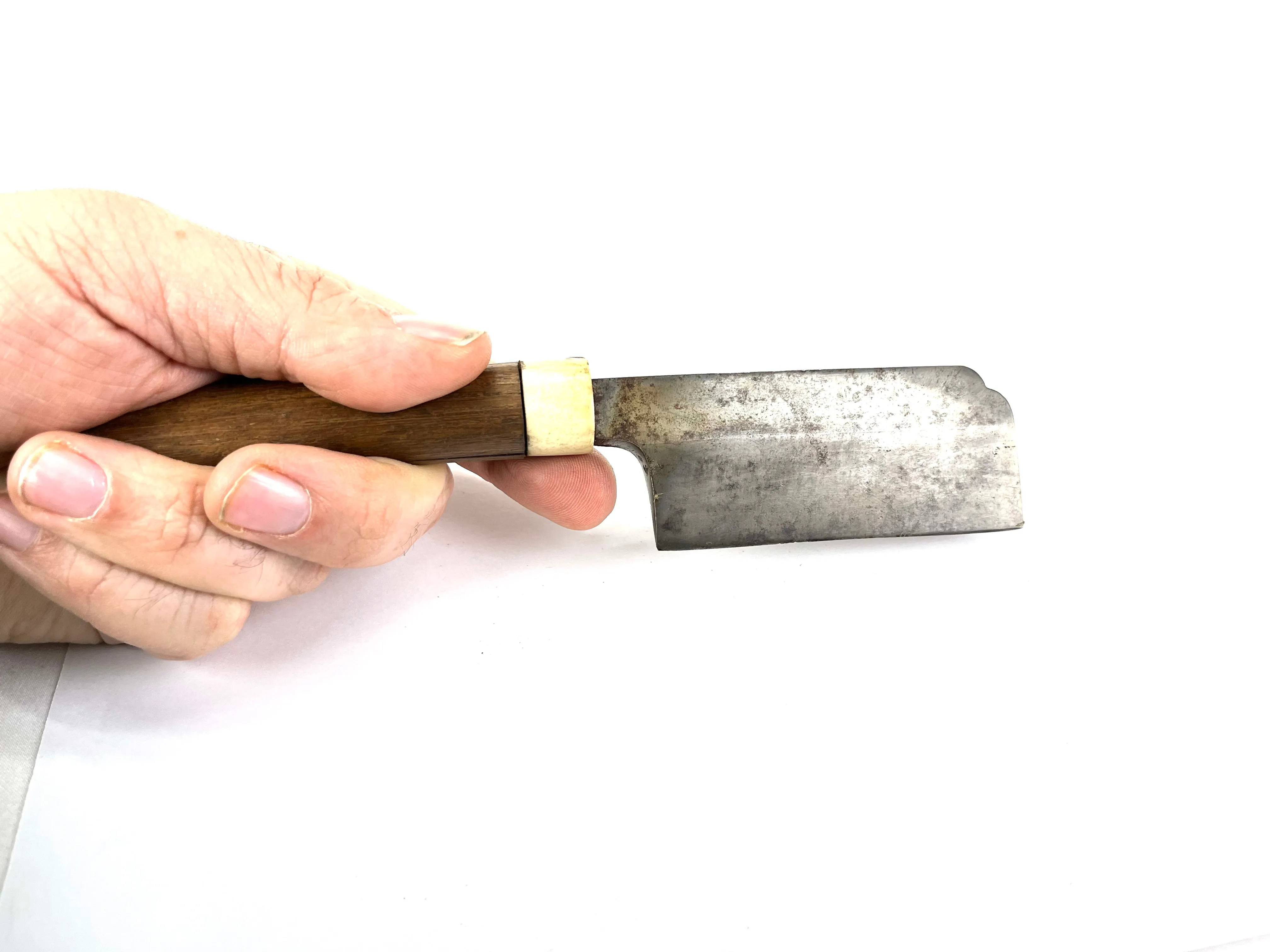 Vintage Japanese Small Hatchet bamboo splitting knife 4.5”
