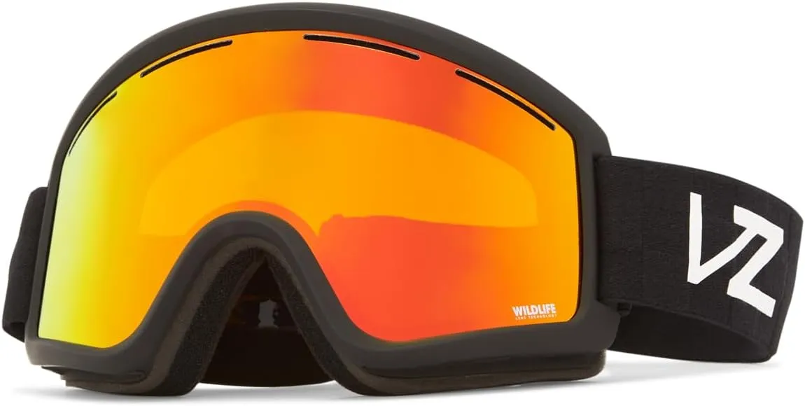 VonZipper Cleaver Black/Fire Chrome Lense One Size
