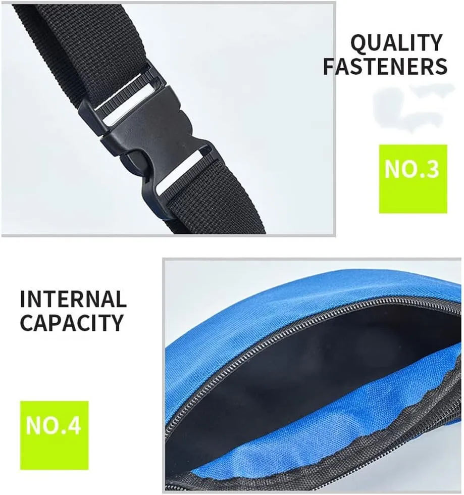 Waist Bag Women's Belt Bag Travel Men's Hip Butt Bag Women's Wallet Female Abdominal Coin (Color: B, Size: 33cm*13cm) (C 33cm *13cm)