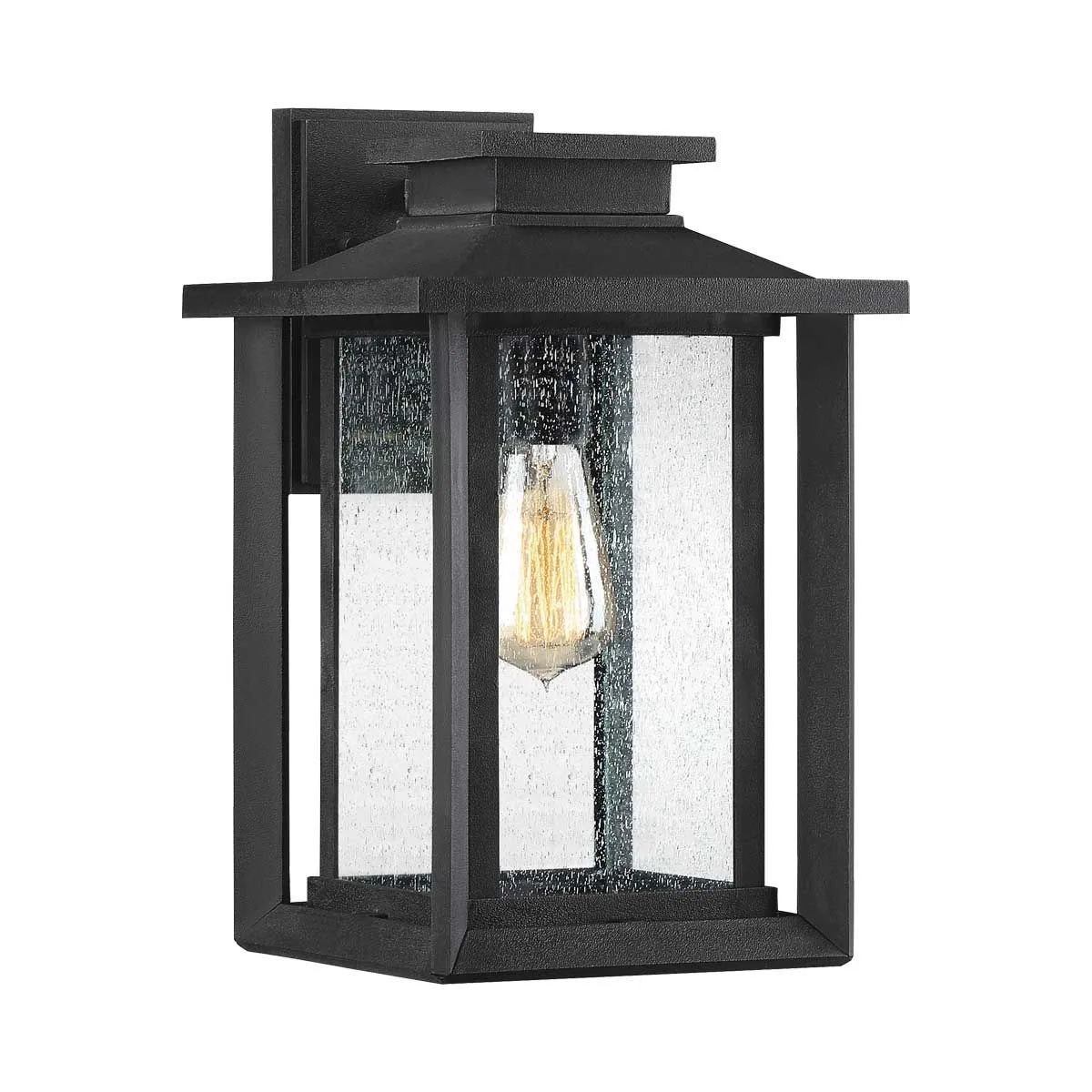 Wakefield 1 Wall Lantern - Medium | Earth Black