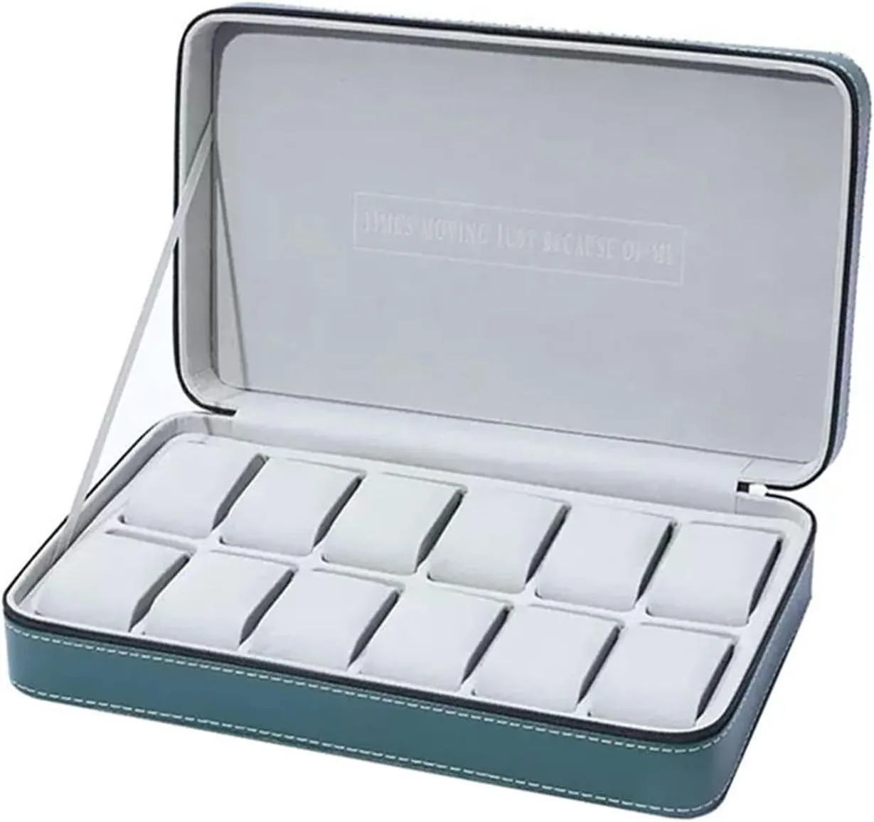 Watch Box 12 Compartments, Large Capacity PU Leather Watch Storage Box Multifunctional Watch Holder Jewelry Box watch storage box