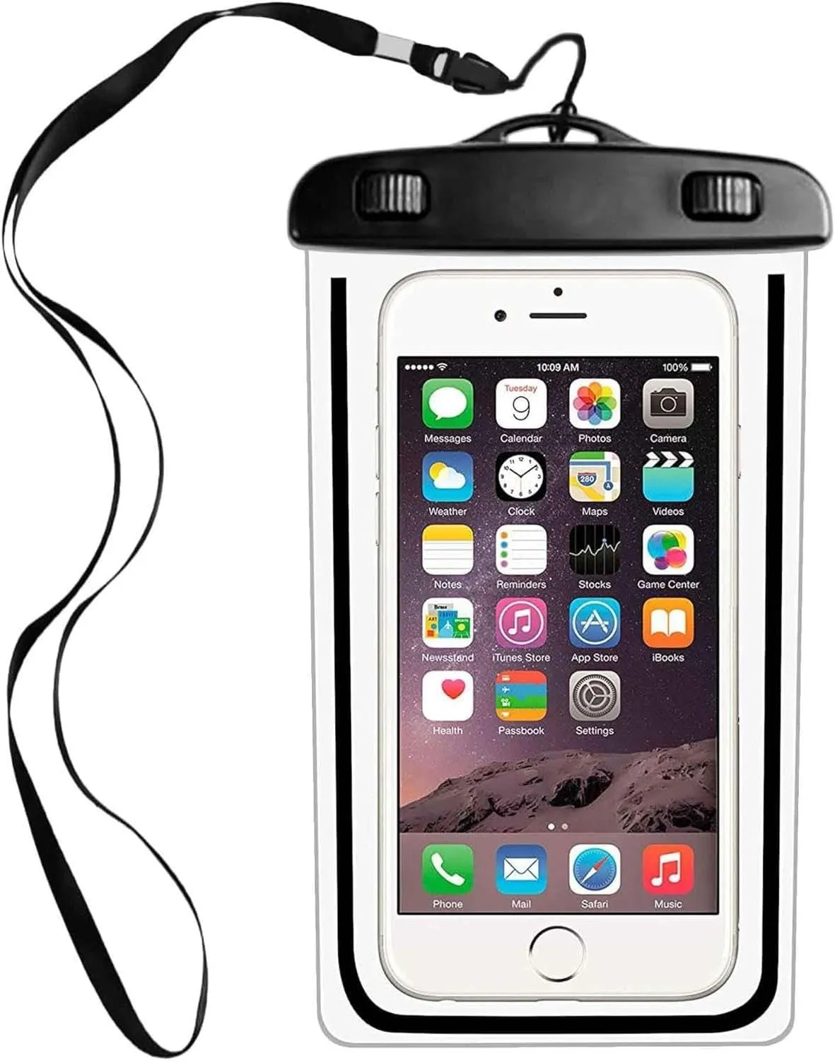 Waterproof Case Underwater Bag Compatible with Lively Jitterbug Smart4, Floating Cover Touch Screen IPX8 Pouch