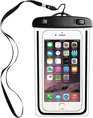Waterproof Case Underwater Bag Compatible with Lively Jitterbug Smart4, Floating Cover Touch Screen IPX8 Pouch