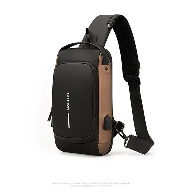 Waterproof Casual Chest Bag Men