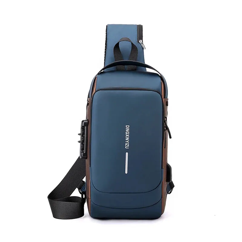 Waterproof Casual Chest Bag Men