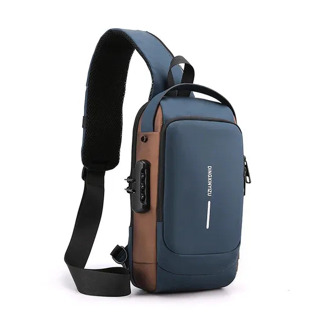Waterproof Casual Chest Bag Men
