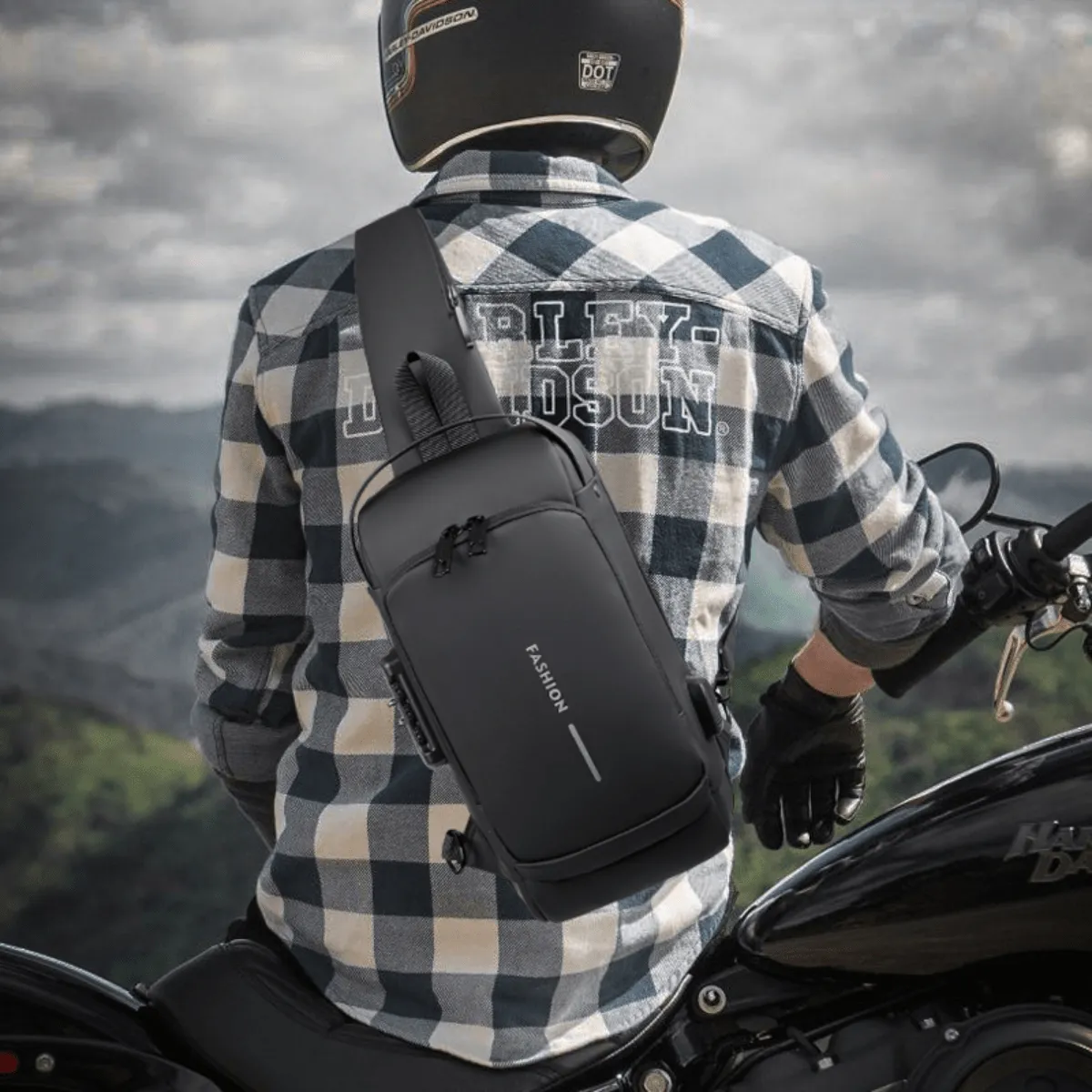 Waterproof Casual Chest Bag Men
