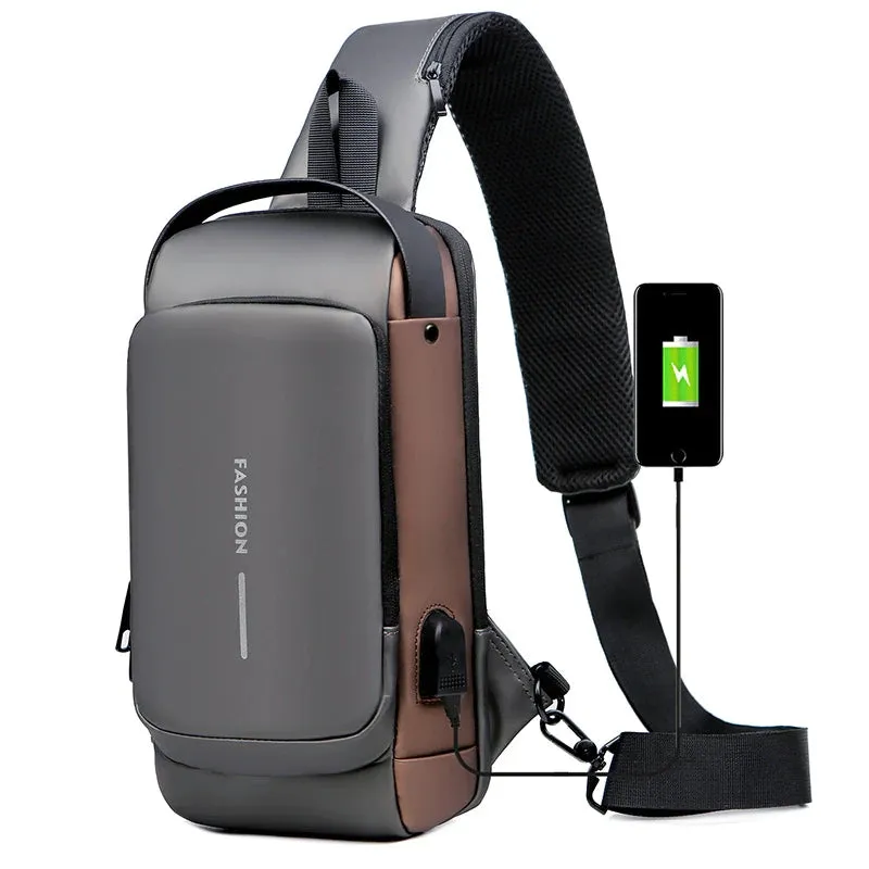 Waterproof Casual Chest Bag Men