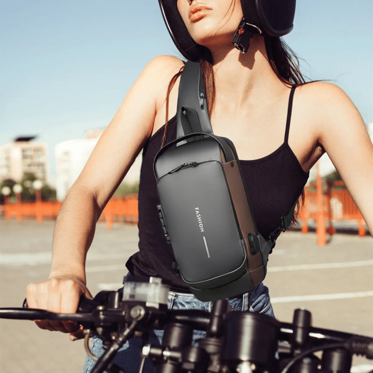 Waterproof Casual Chest Bag Men