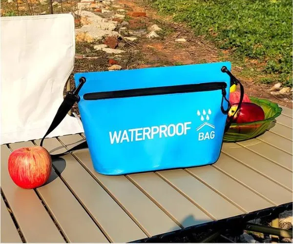 Waterproof Dry Bag Handbag – 5L TPU Waterproof Wet and Dry Separation Bag for Swimming, Rafting, Kayaking, Trekking & Boating