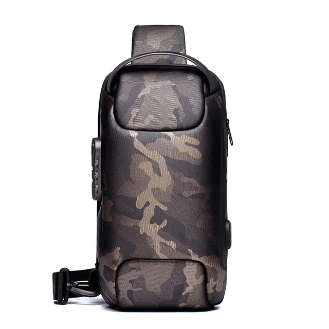 Waterproof Solid Crossbody Bag