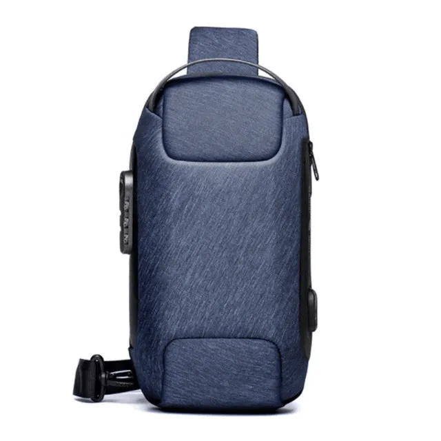 Waterproof Solid Crossbody Bag
