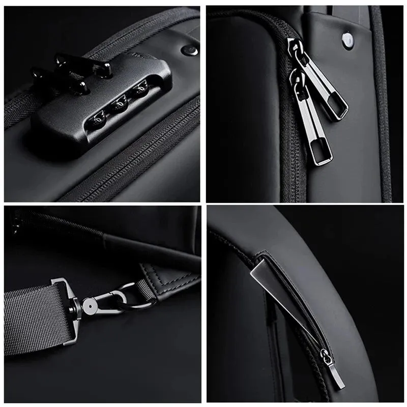 Waterproof USB Shoulder Bag