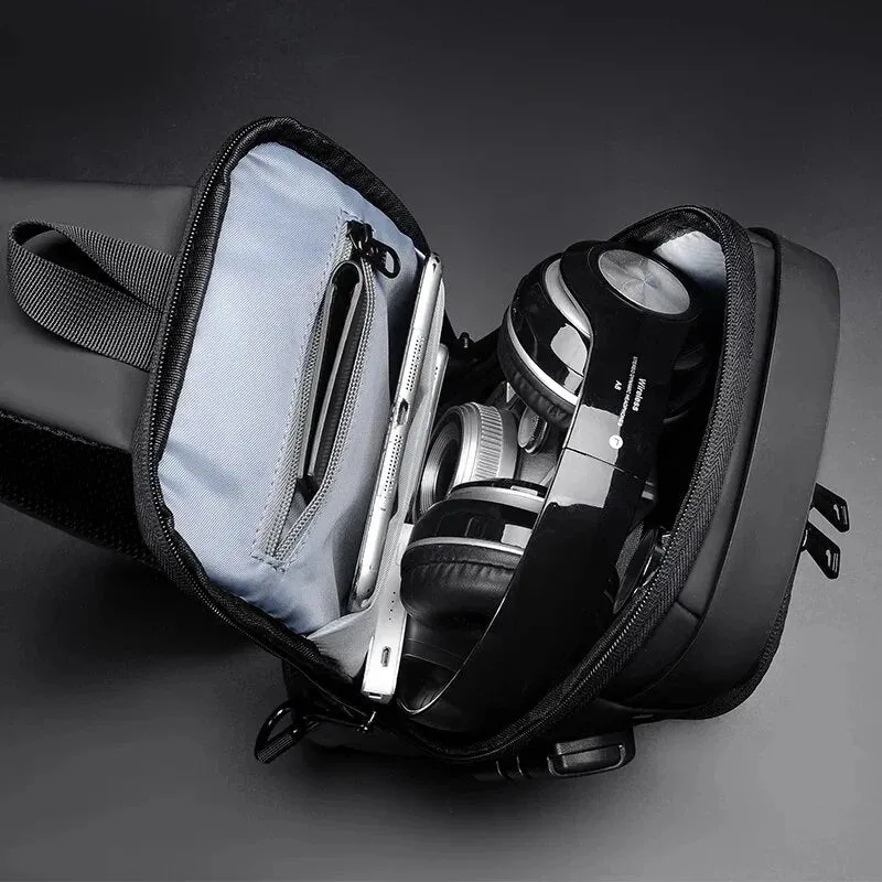 Waterproof USB Shoulder Bag