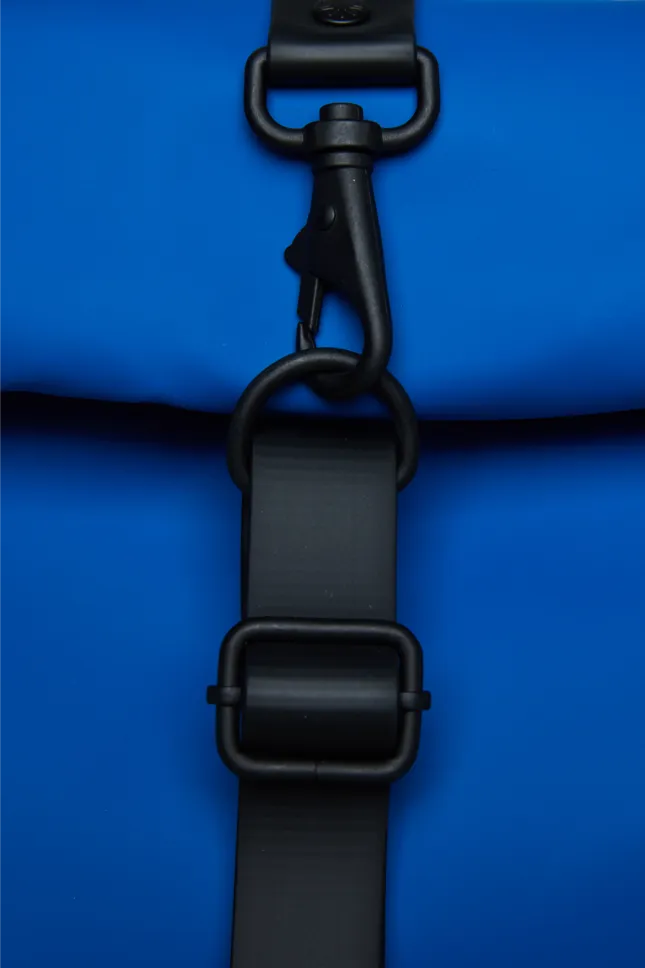 Waves Blue Rains Rolltop Rucksack Backpack