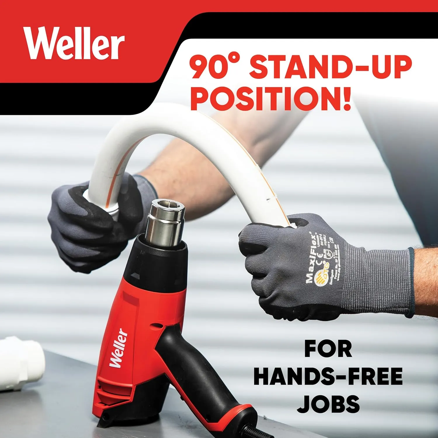Weller Heat Gun with 2-Stage Temperature Control | 660°F/1020°F | 120V/1200W | WLHG1212A