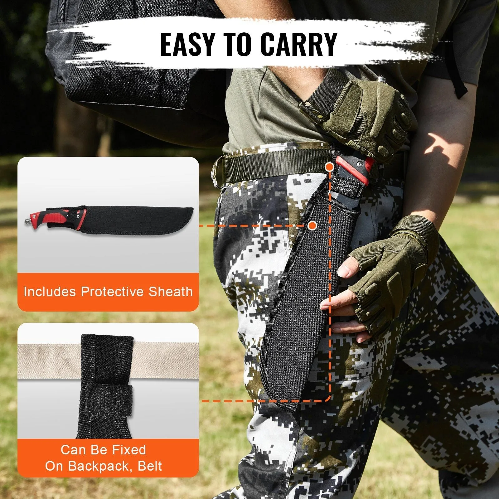 WilderFang™ Axe & Machete Kit