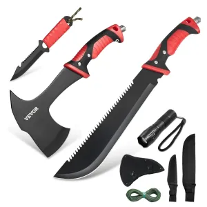 WilderFang™ Axe & Machete Kit