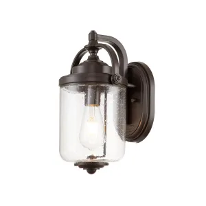 Willoughby 1 Light Wall Lantern | Oil Rubbed Bronze