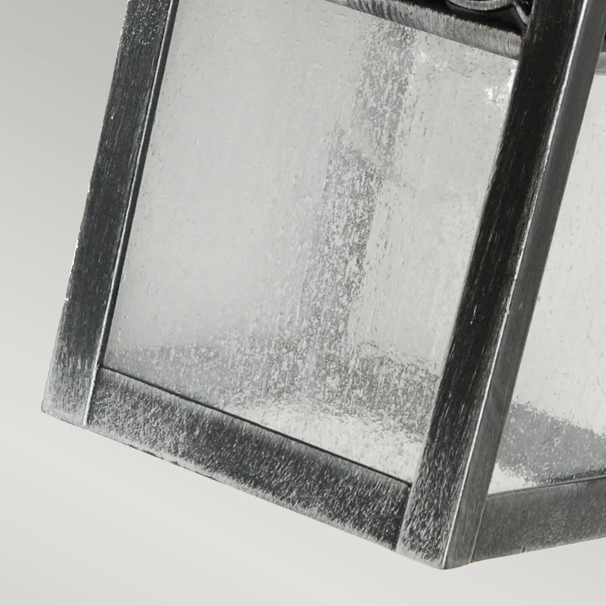 Winchcombe 1 Light Wall Lantern | Black/Silver