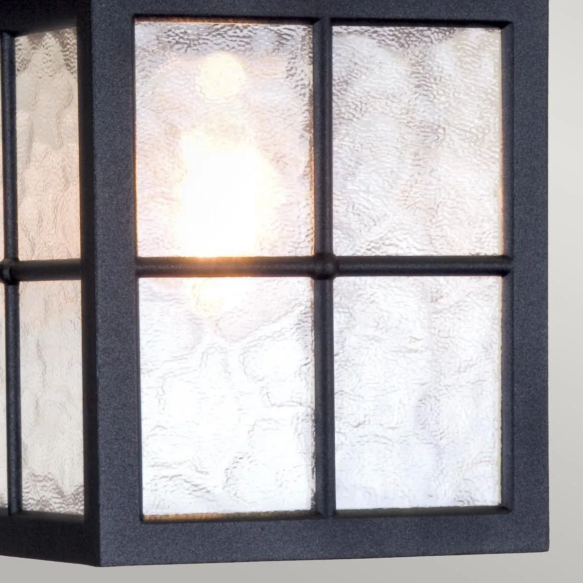 Winchester 1 Light Chain Lantern | Black