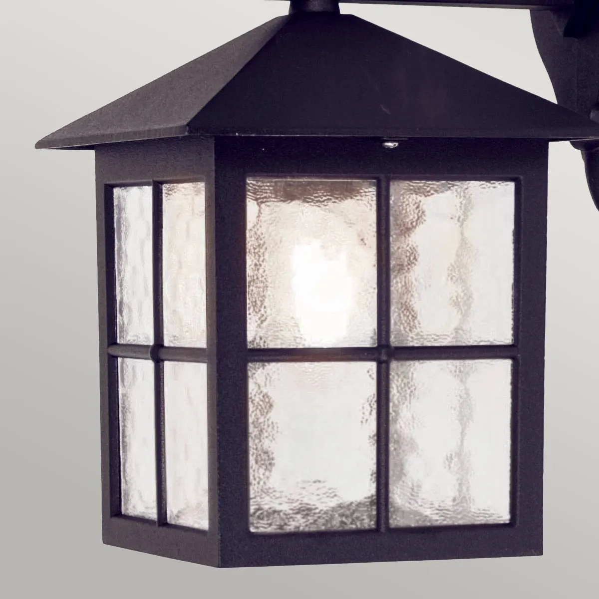 Winchester 1 Light Wall Down Lantern | Black