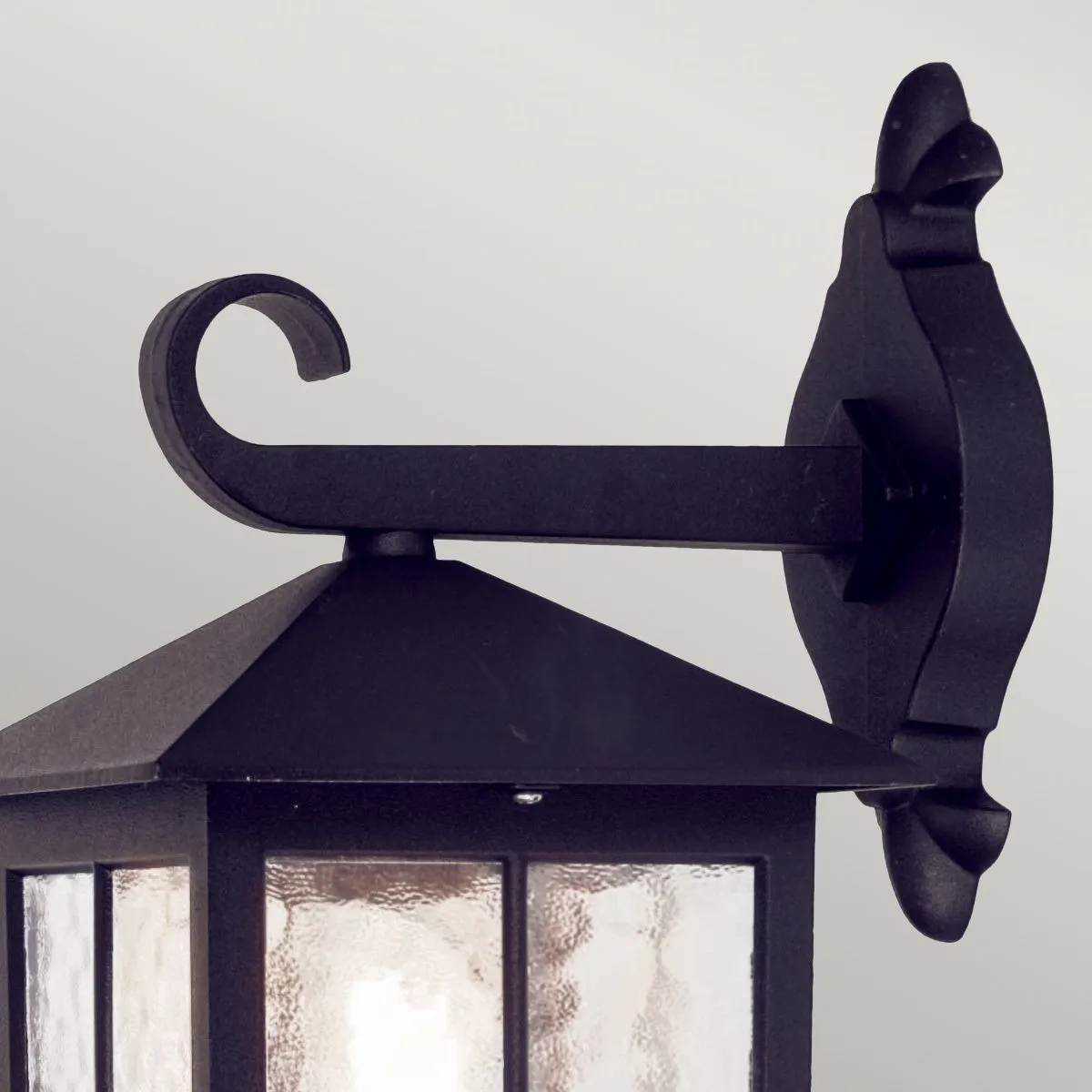 Winchester 1 Light Wall Down Lantern | Black