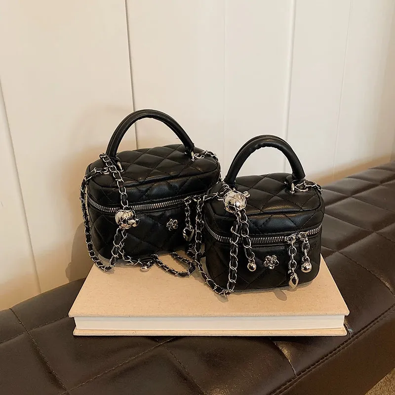 Women's Luxury Retro Box Chain Bag