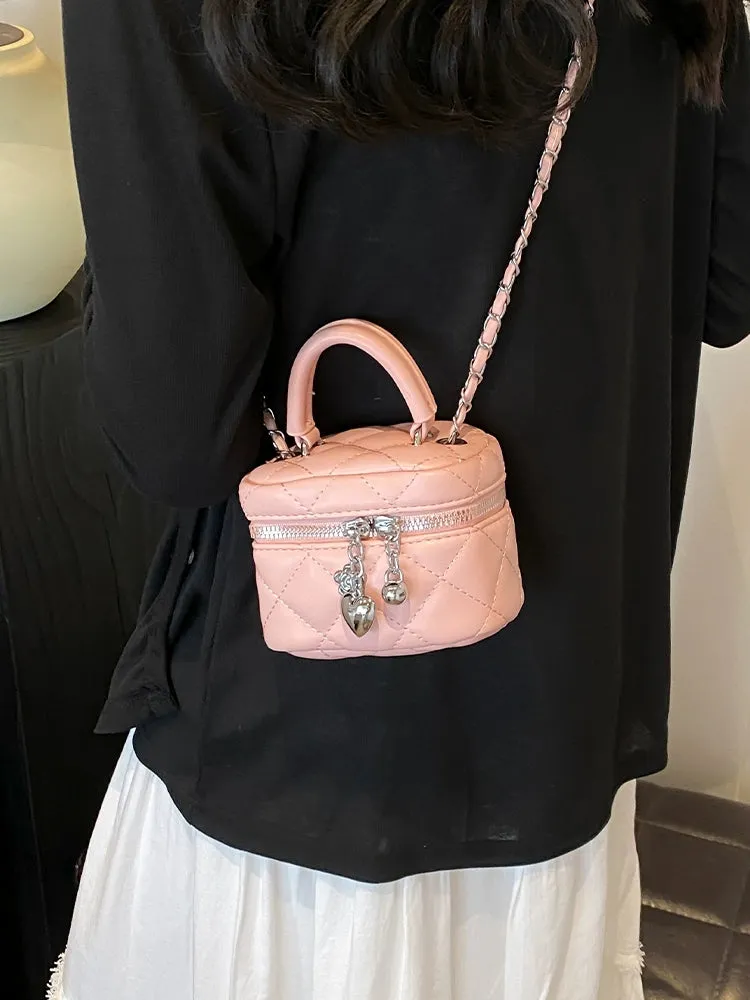 Women's Luxury Retro Box Chain Bag