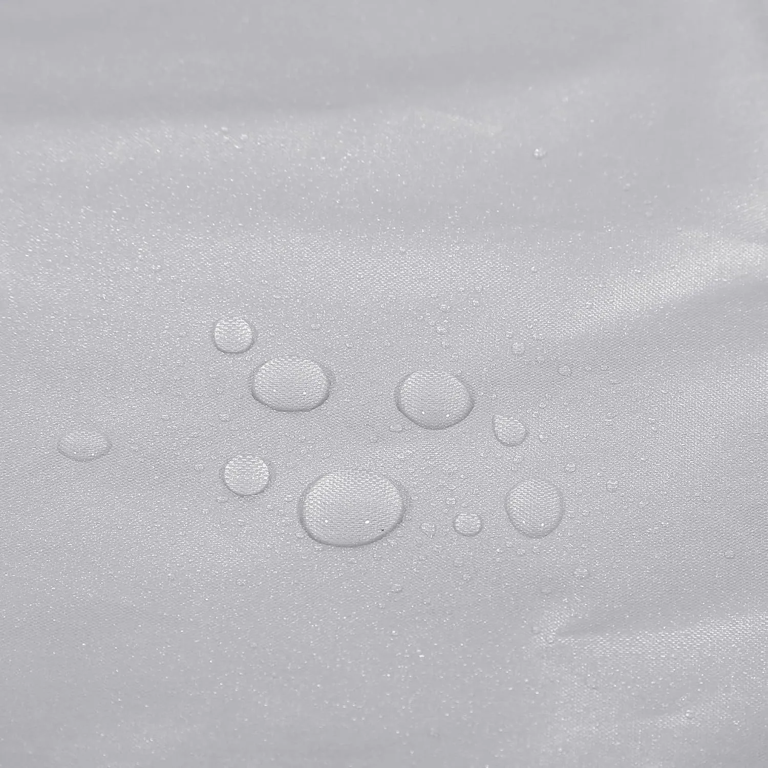 X AUTOHAUX Motorcycle Cover Lightweight Half Cover Outdoor Waterproof Rain Dust Protector Silver Tone L Size for Most Full Dress Touring Cruiser