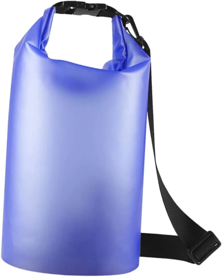 Yardwe 1Pc Portable Bag Lightweight Sundry Storage Bag for Outdoor Rafting and Beach Use Blue for Kayaking Boating and Swimming Activities