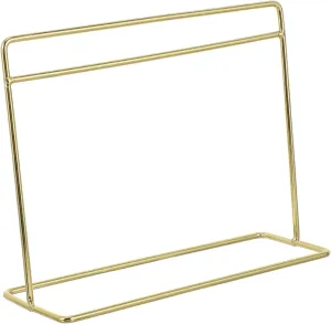 Yardwe 2pcs Mini Iron Rack for Dollhouse Doll House Accessories Simple Design for Displaying Doll Clothing and Decor Miniature Stand