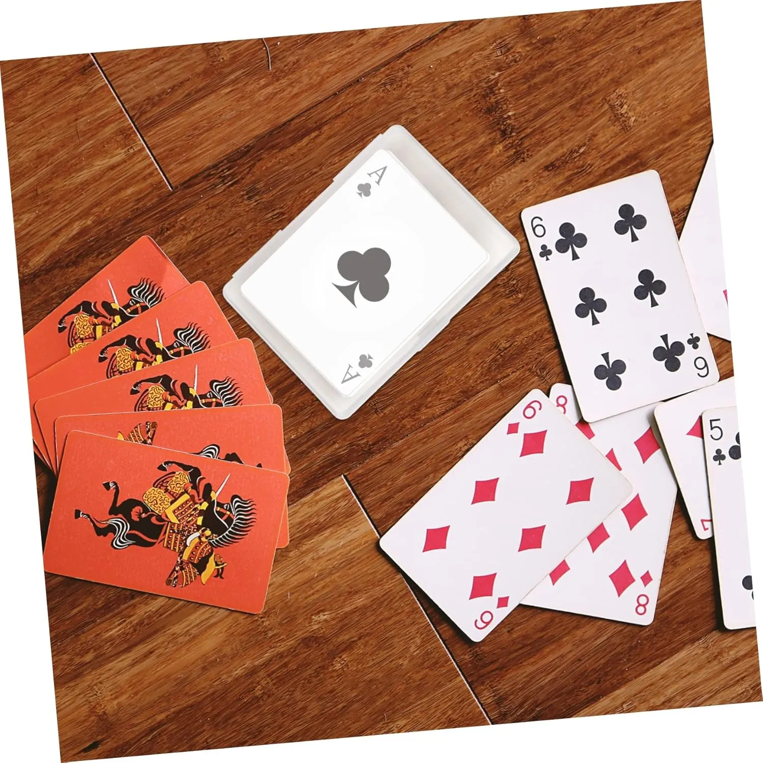 YARNOW 2sets 6pcs Transparent Small Storage Box for Cards Portable Container for Game and Multi Functional Organizer Design Visibility 6pcs*2