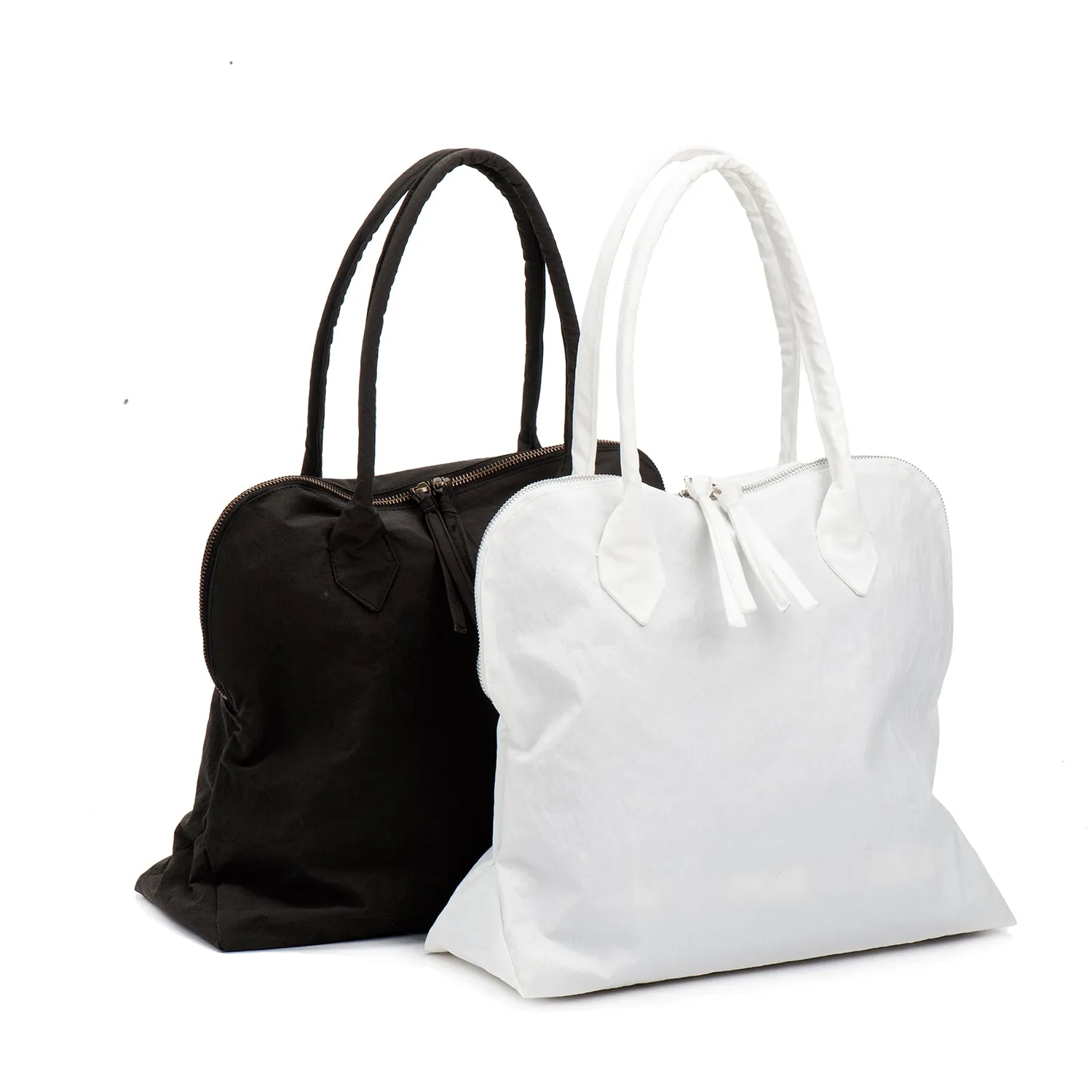 YOKO White Vegan Lightweight Fabric Bag