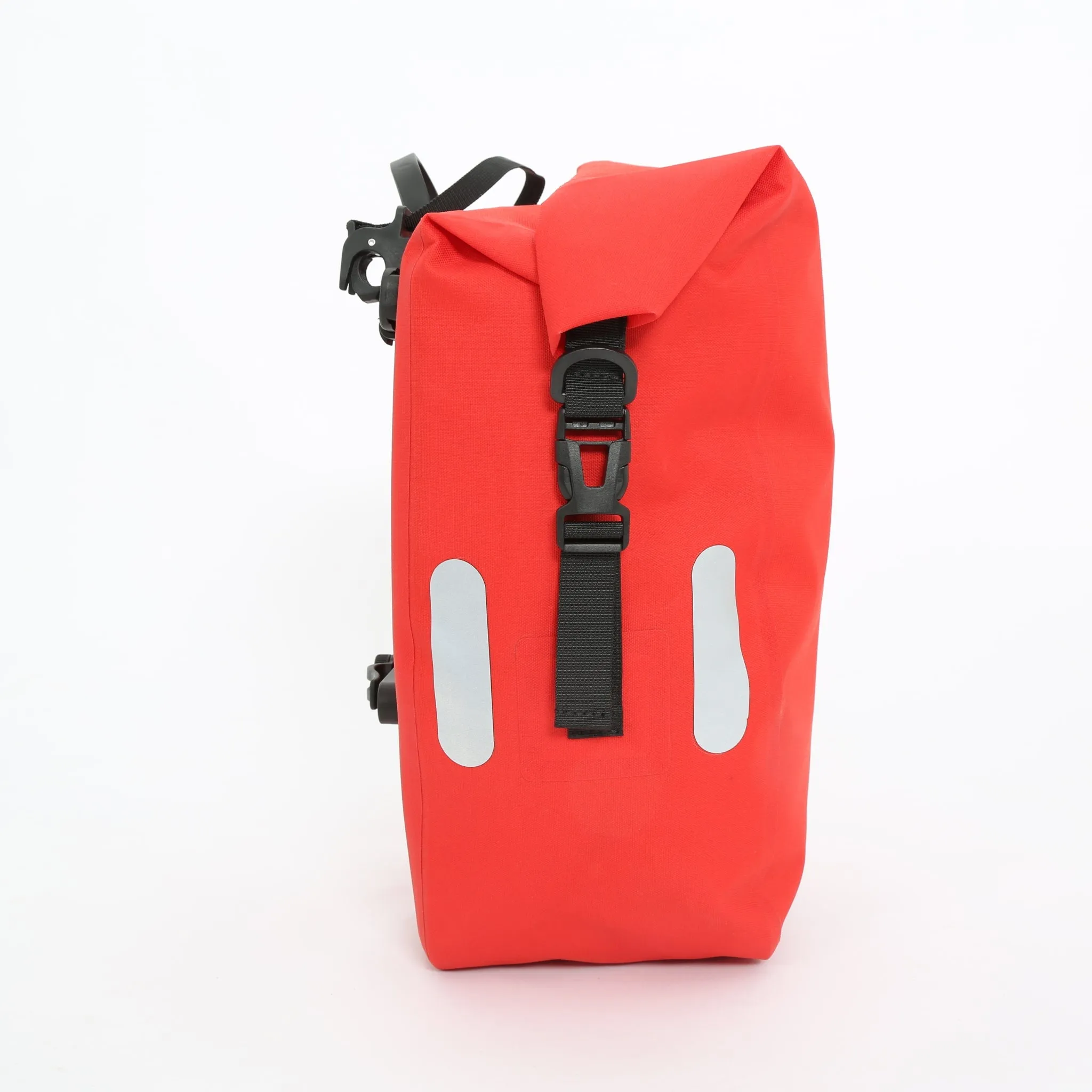 Yonder 25L Waterproof Pannier Bag - Red - Brae Cycling