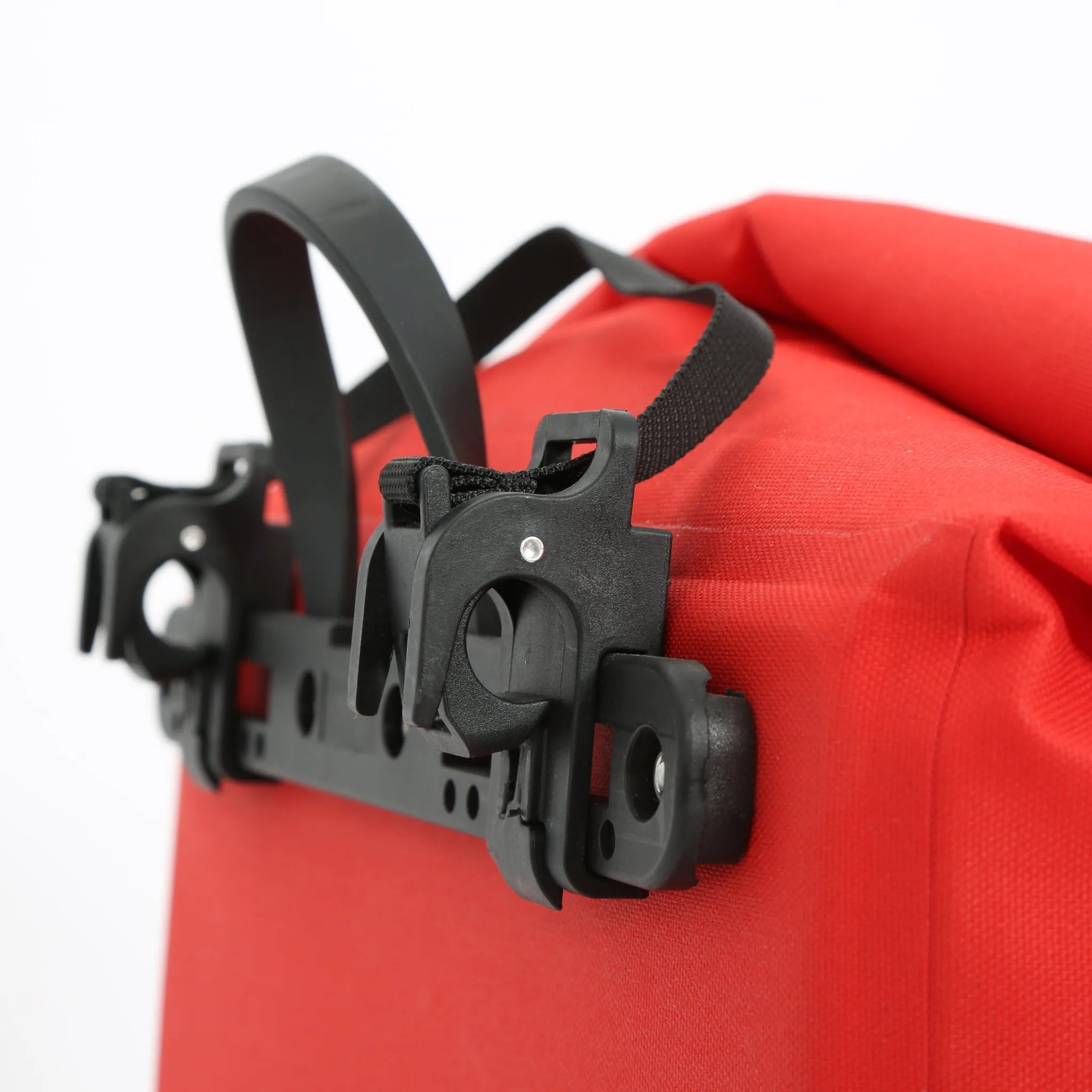 Yonder 25L Waterproof Pannier Bag - Red - Brae Cycling