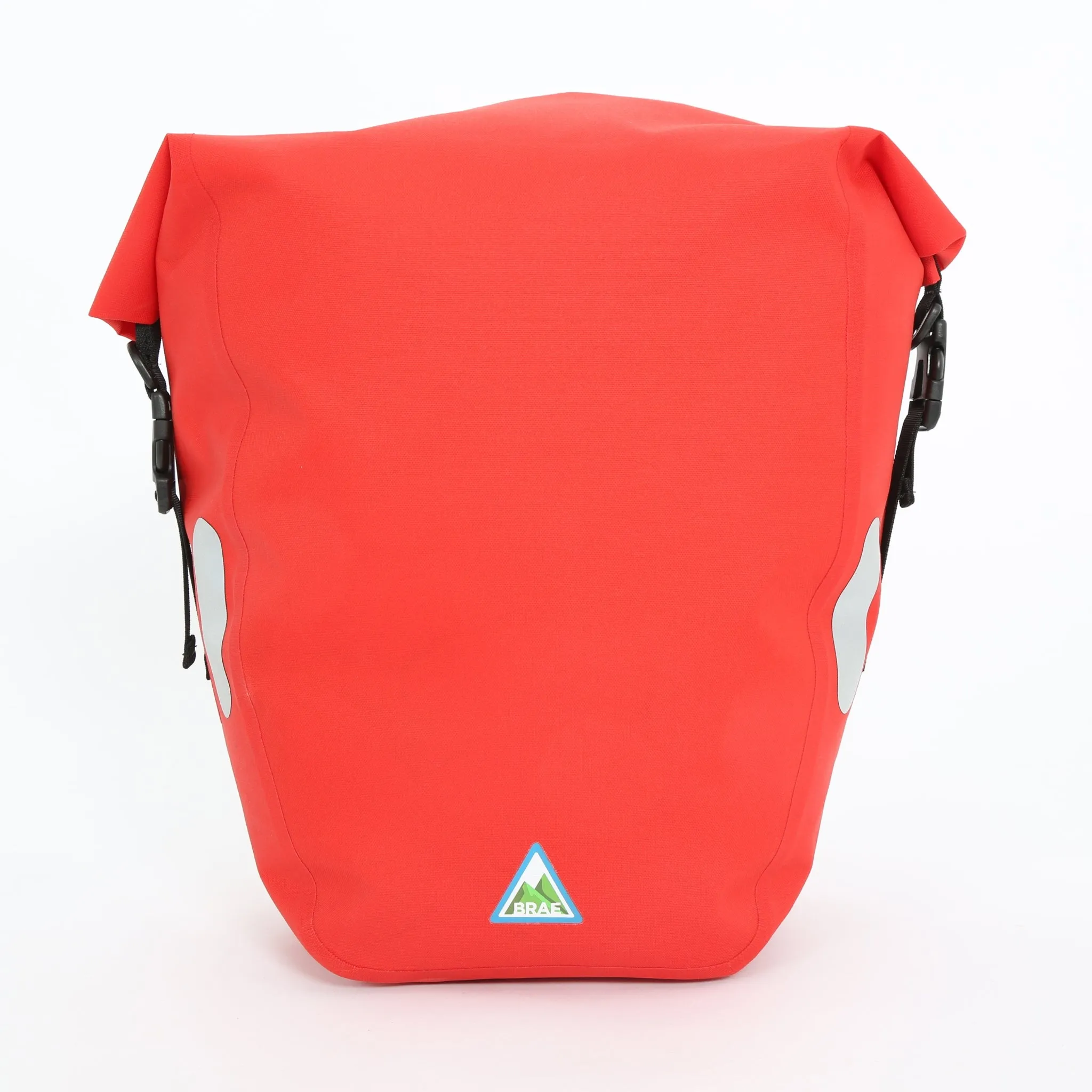 Yonder 25L Waterproof Pannier Bag - Red - Brae Cycling