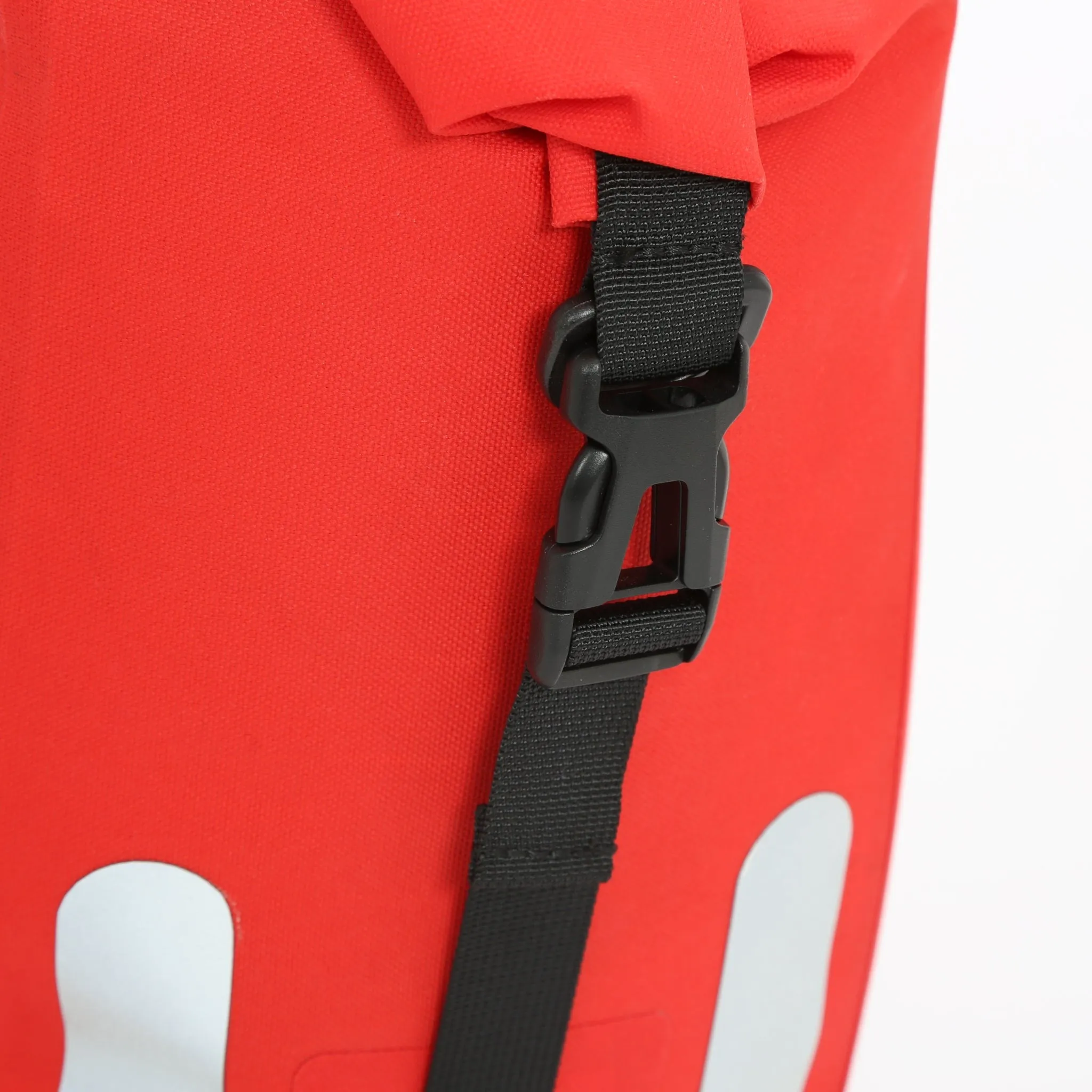Yonder 25L Waterproof Pannier Bag - Red - Brae Cycling