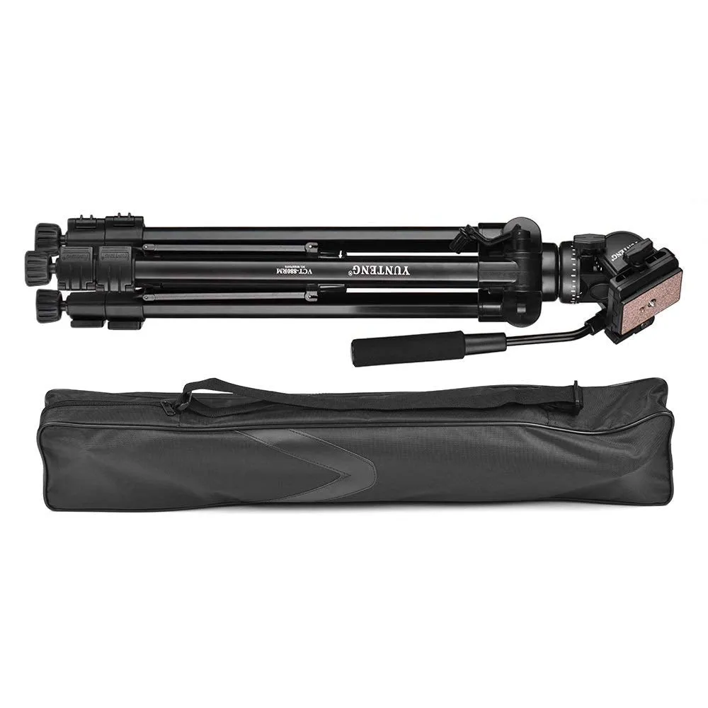 Yunteng VCT 880 Portable Aluminum Alloy Tripod Camera Stand
