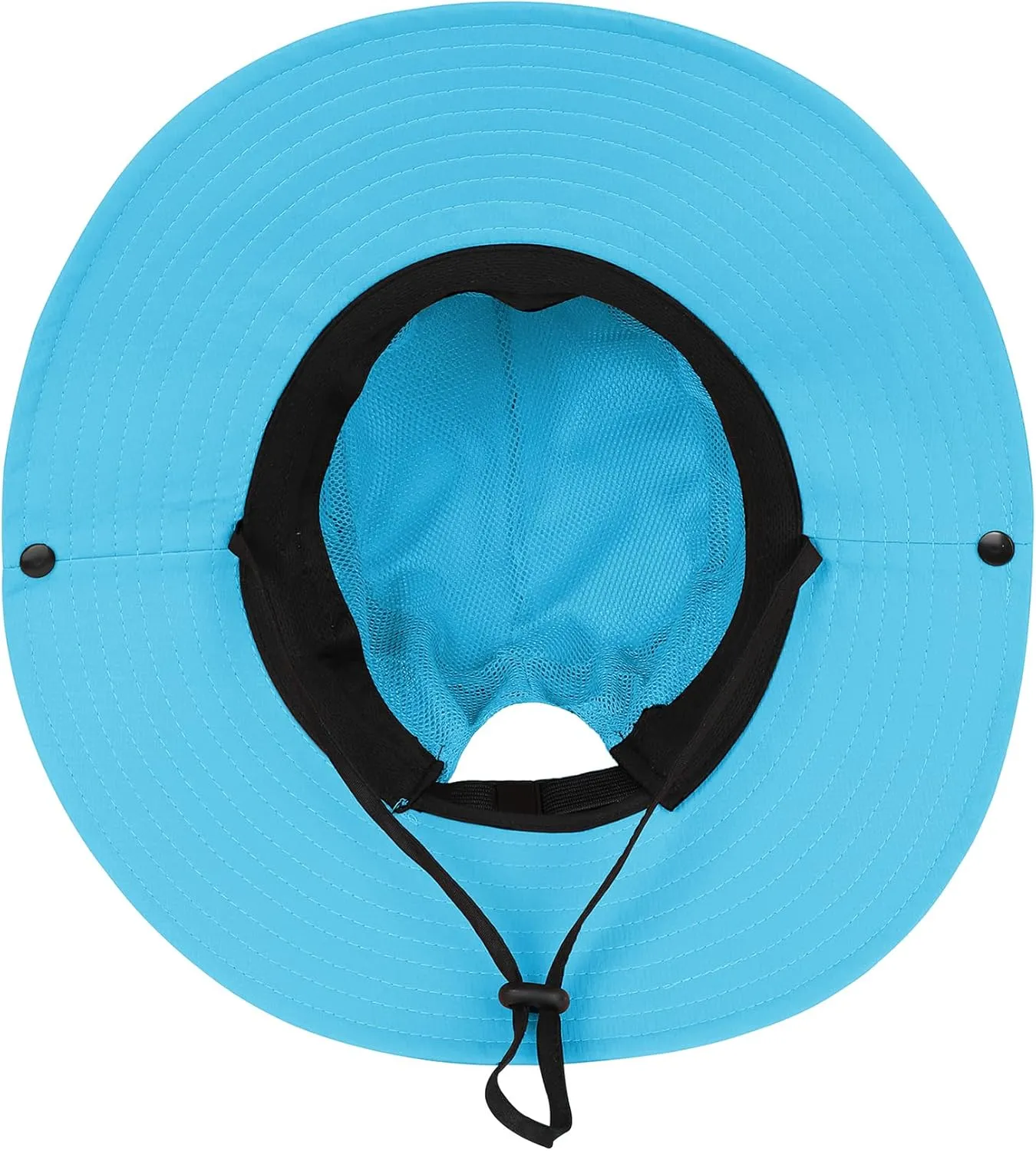 Zando Kids Bucket Hat Girls Sun Hat with Ponytail Hole UPF 50 Outdoor Hat Wide Brim Beach Summer Cap for Kids Ags 4-12