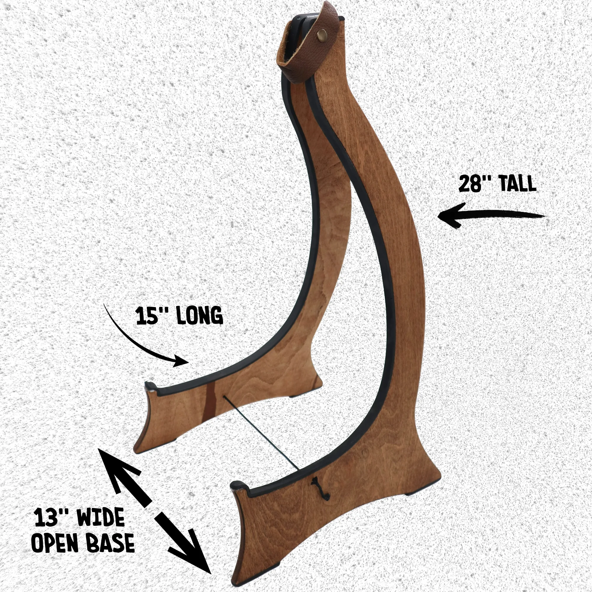 Zaza percussion - Portable Foldable Wood Oud Stand
