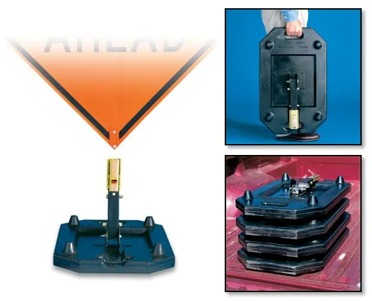 Zephyr Portable Sign Stand - Standard Latch Bracket
