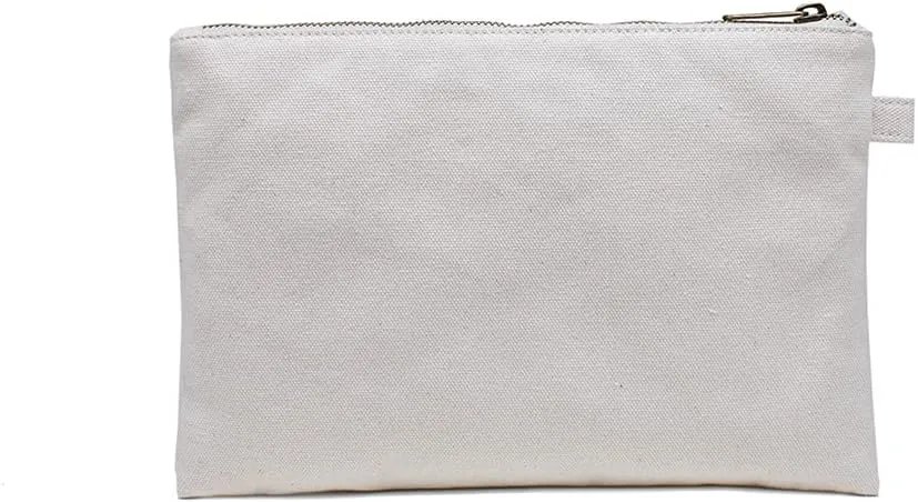 Zipper Pouch Storage Bag Simple and Stylish Women's Cosmetic and Travel Bag (Beige-basic-10)